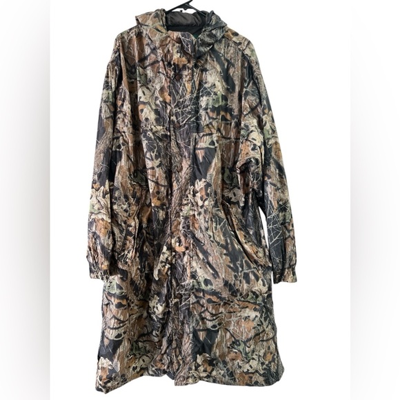 Cabela's Other - Camo hunting trench coat slicker